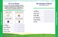 The Spanish Workbook for Grades 1, 2, and 3: 140+ Language Learning Exercises for Kids Ages 6-9