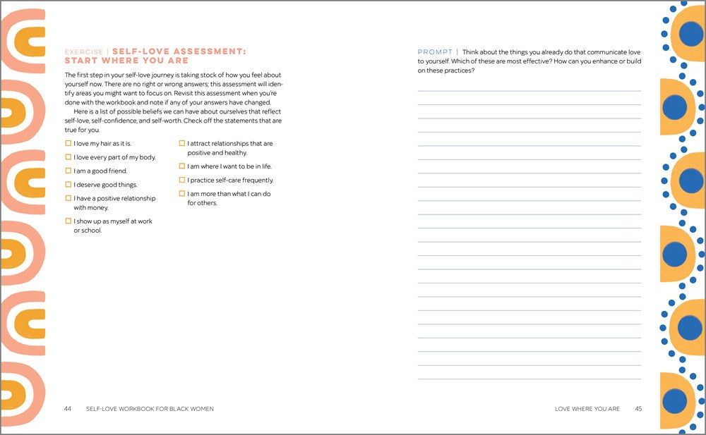 Self-Love Workbook for Black Women: Empowering Exercises to Build Self-Compassion and Nurture Your True Self (Self-Love for Women)