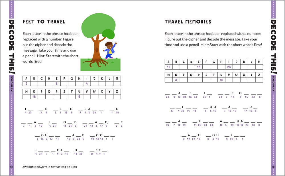 Awesome Road Trip Activities for Kids: 75 Games and Puzzles for Hours of Fun!