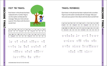 Awesome Road Trip Activities for Kids: 75 Games and Puzzles for Hours of Fun!