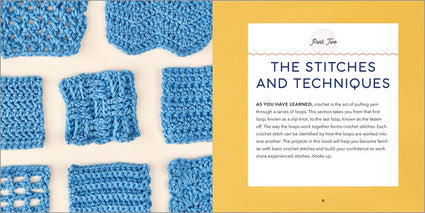 Crochet for Beginners: A Stitch Dictionary with Step-by-Step Illustrations and 10 Easy Projects