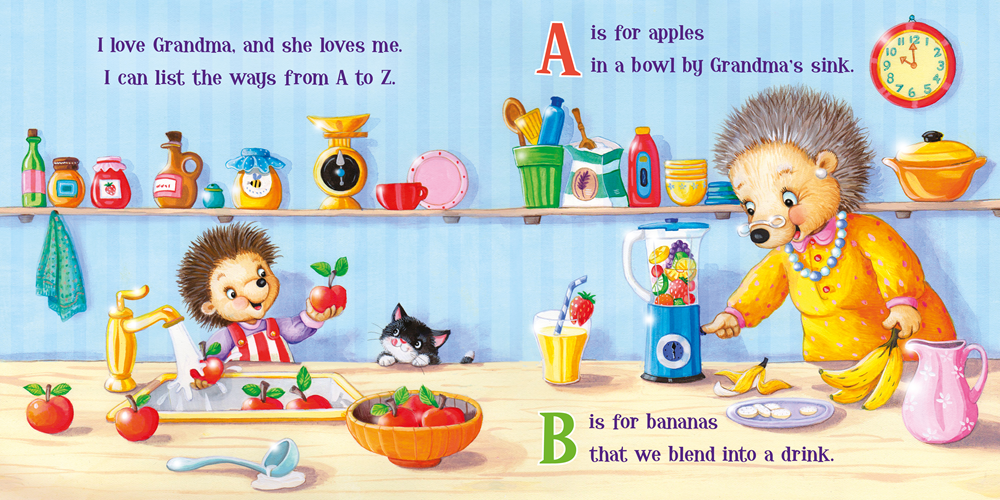 Grandma Loves Me ABC