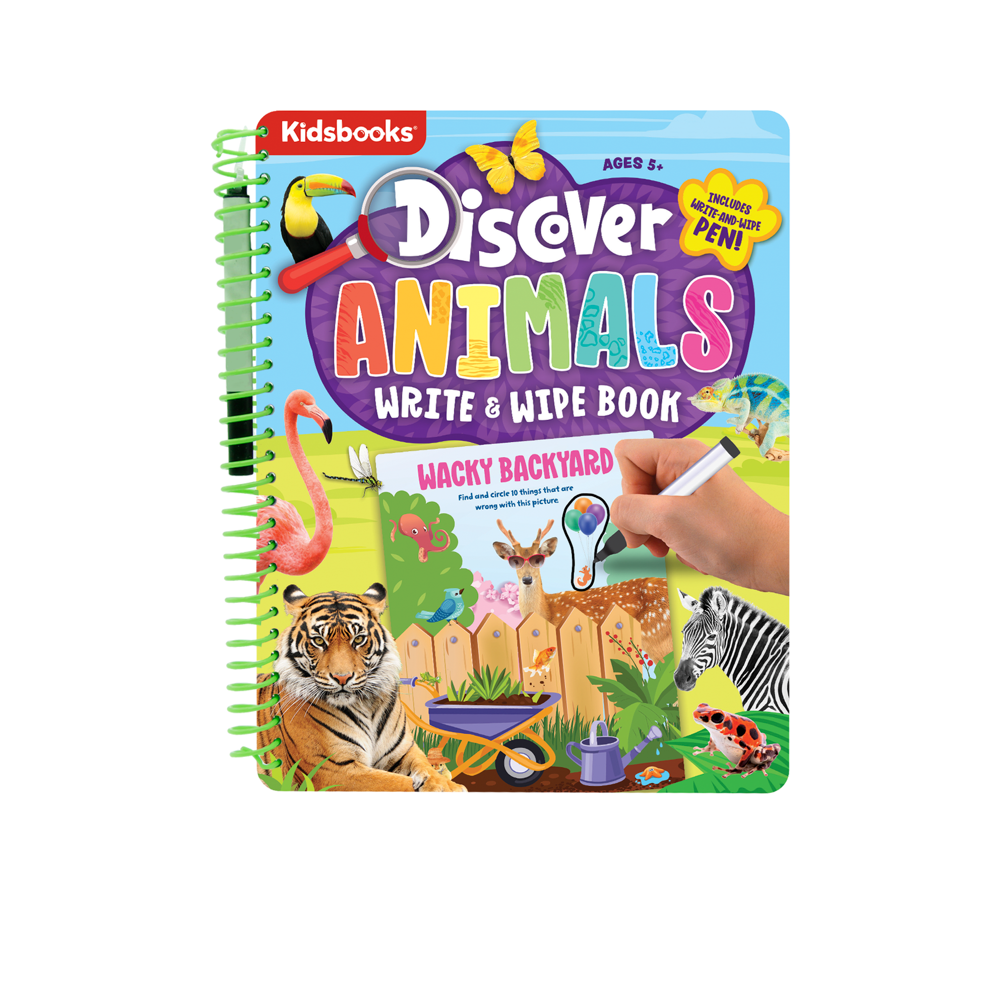 Animals – A Discover Write & Wipe Activity Book