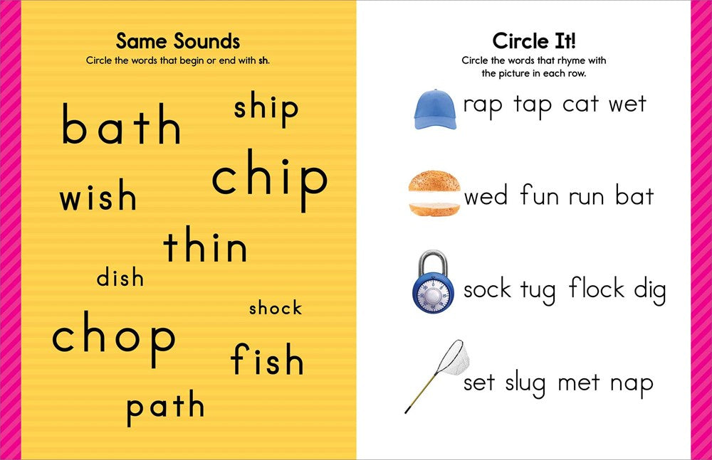 My First Learn-to-Read Preschool Workbook