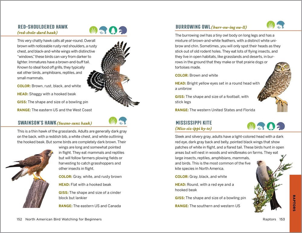 North American Bird Watching for Beginners: Field Notes on 150 Species to Start Your Birding Adventures (Bird Watching Adventures)