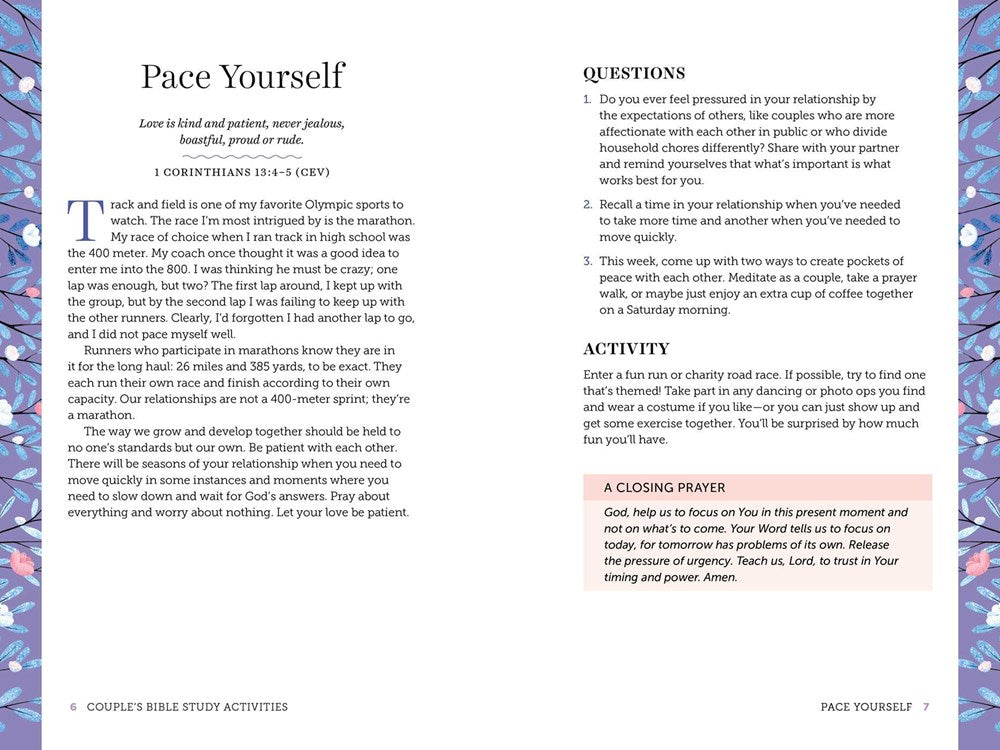 Couple's Bible Study Activities: 70 Engaging Activities to Connect With Your Faith and Each Other