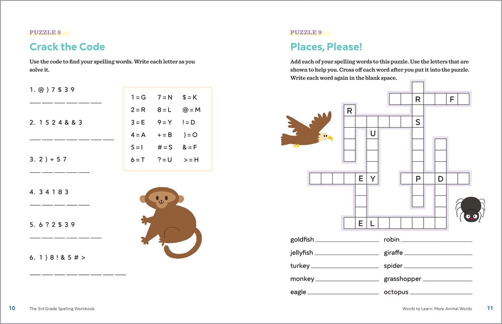 The 3rd Grade Spelling Workbook