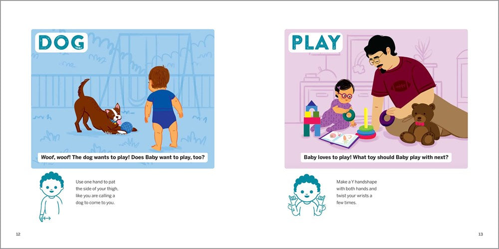 My First Book of Baby Signs: 40 Essential Signs to Learn and Practice