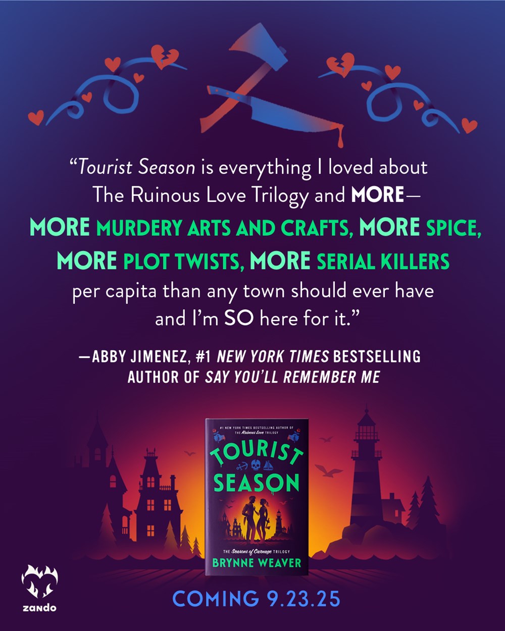 Tourist Season (The Seasons of Carnage Trilogy)