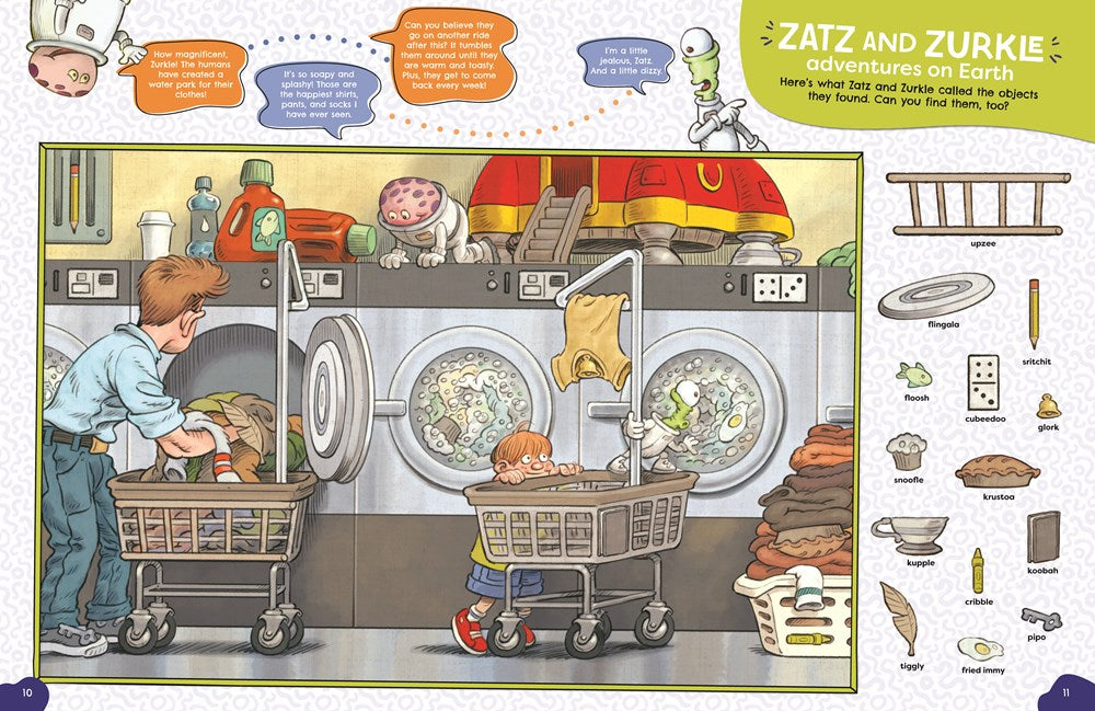 Silliest Hidden Pictures Puzzles Ever: Search-and-Find Book for Kids 6 and Up with Over 1,000 Hidden Objects, Road Trip Games, Silly Jokes and Wacky ... for Hours of Fun (Highlights Hidden Pictures)