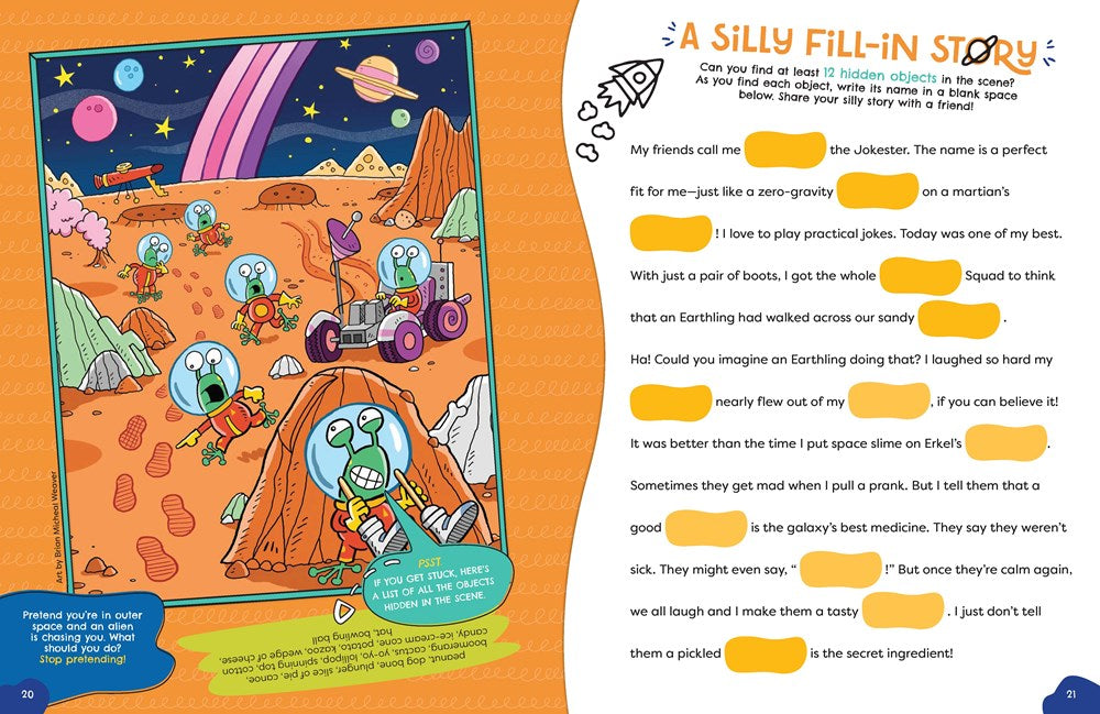 Silliest Hidden Pictures Puzzles Ever: Search-and-Find Book for Kids 6 and Up with Over 1,000 Hidden Objects, Road Trip Games, Silly Jokes and Wacky ... for Hours of Fun (Highlights Hidden Pictures)