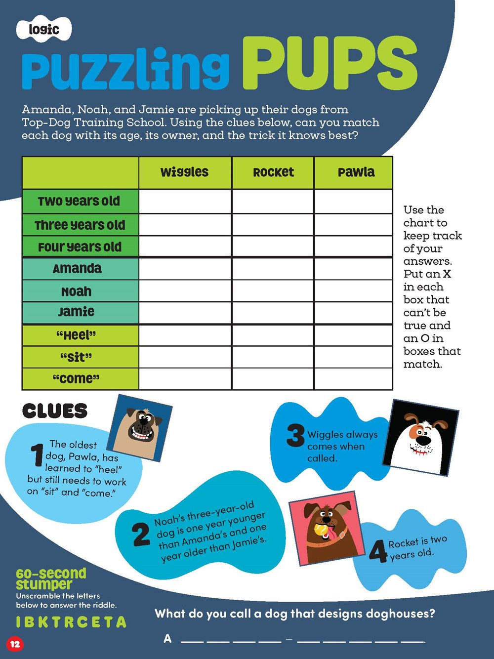 brainPLAY Trickiest Puzzles Ever: Extra Tricky Brain Teasers, Logic Puzzles and Games for Kids 7 and Up, Over 200 Brain Games for Kids (brainPLAY Puzzle Books)