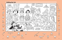 Cute Cat and Dog Puzzles: 144-Page Activity Book for Kids with Over 1,800 Objects to Find, Search-and-Find Puzzles Featuring Cute Kittens and Puppies (Highlights Hidden Pictures)