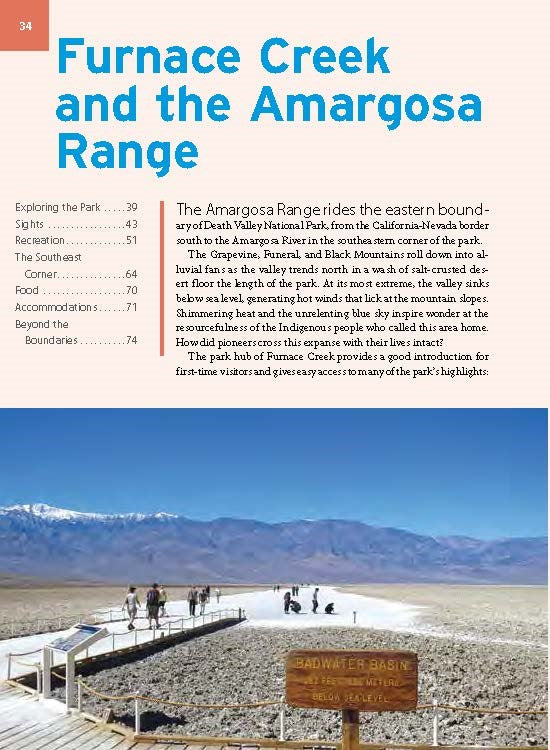 Moon Death Valley National Park