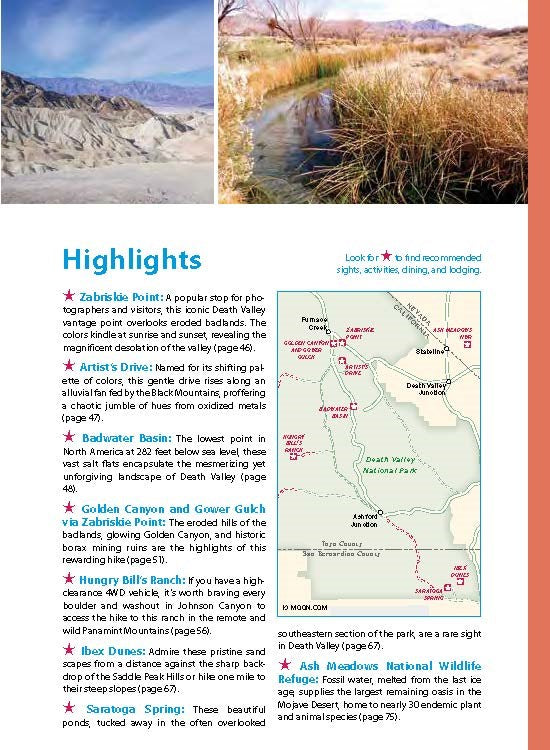 Moon Death Valley National Park