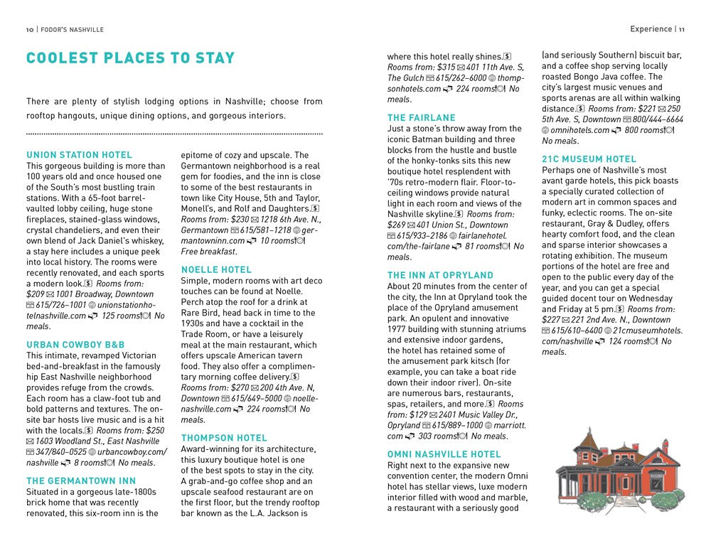 Fodor's Inside Nashville