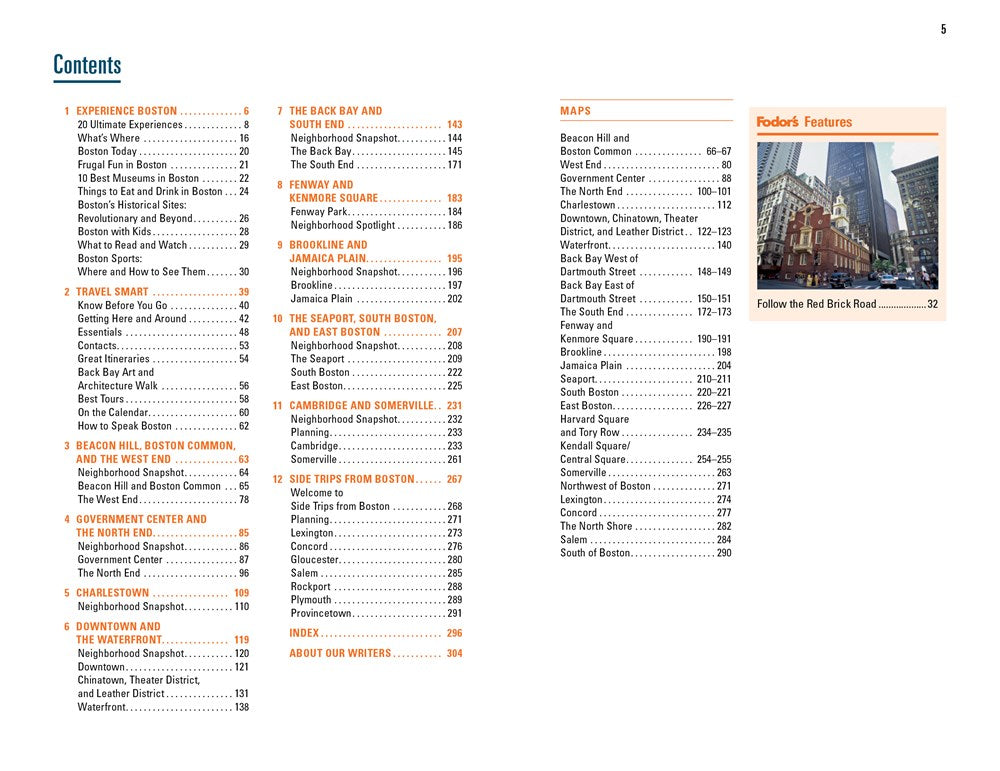 Fodor's Boston