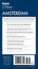 Fodor's Amsterdam 25 Best