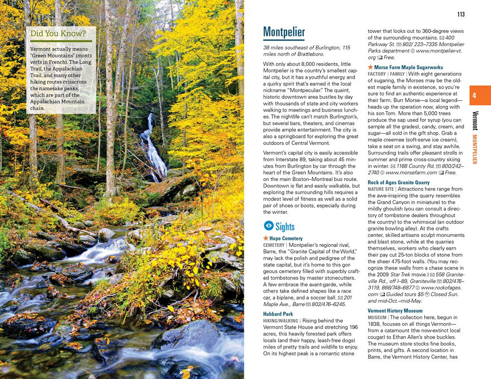 Fodor's Maine, Vermont & New Hampshire