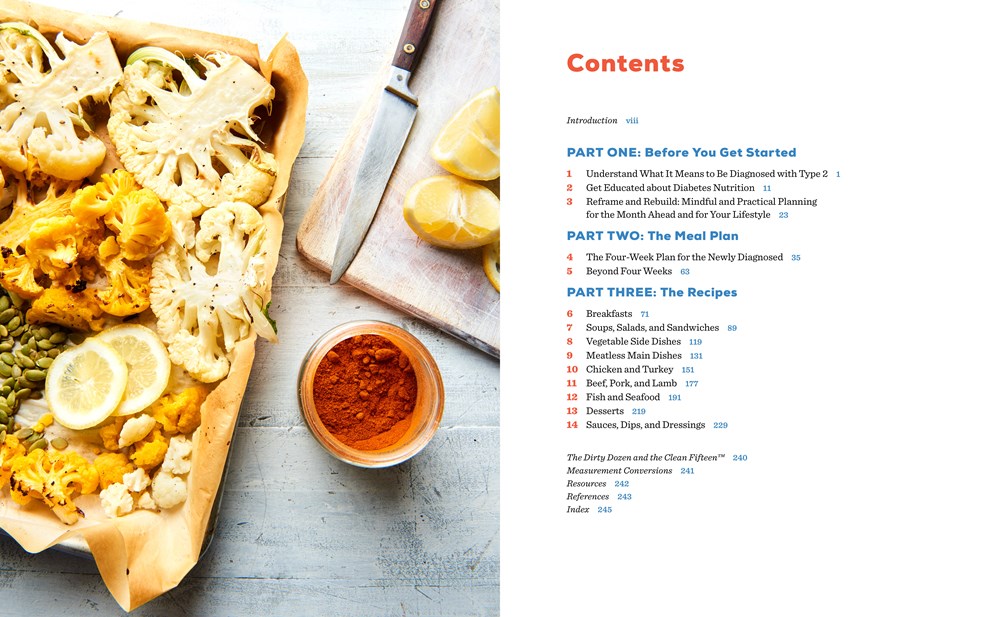 The Diabetic Cookbook and Meal Plan for the Newly Diagnosed