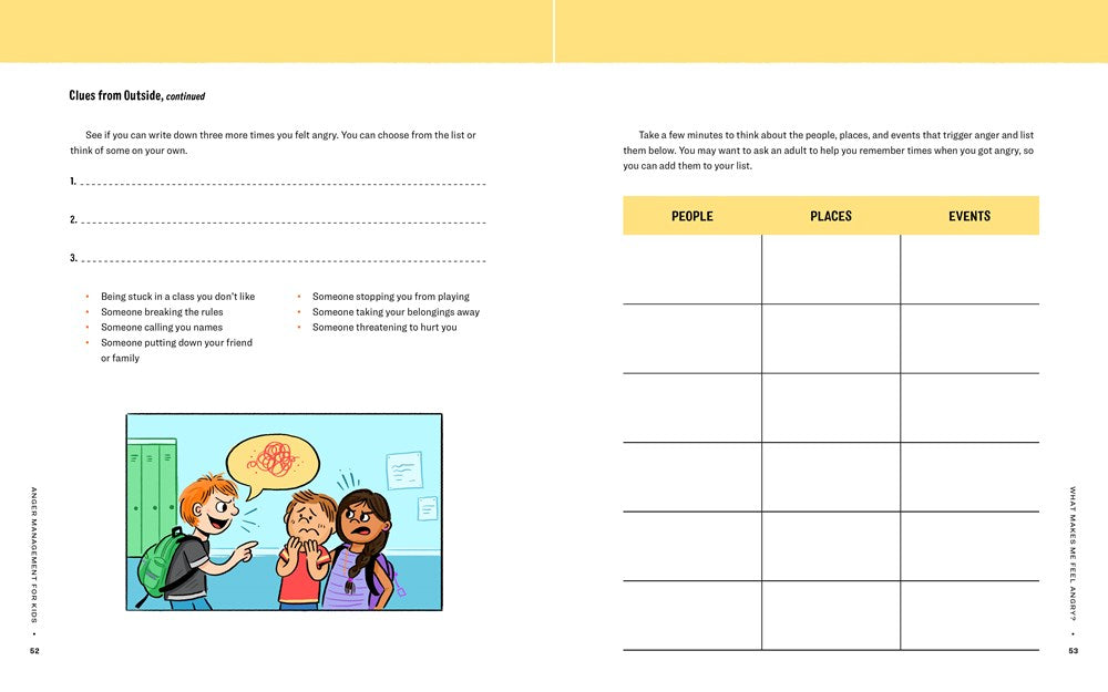 Anger Management Workbook for Kids