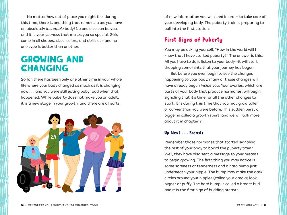 Celebrate Your Body (and Its Changes, Too!): The Ultimate Puberty Book for Girls (Celebrate You, 1), for Girls Ages 8-12