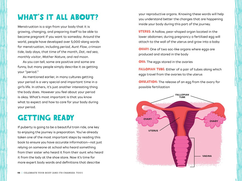 Celebrate Your Body (and Its Changes, Too!): The Ultimate Puberty Book for Girls (Celebrate You, 1), for Girls Ages 8-12