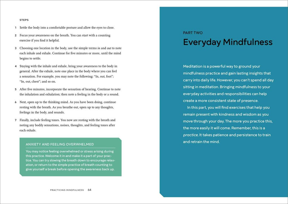 Practicing Mindfulness: 75 Essential Meditations to Reduce Stress, Improve Mental Health, and Find Peace in the Everyday