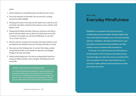 Practicing Mindfulness: 75 Essential Meditations to Reduce Stress, Improve Mental Health, and Find Peace in the Everyday