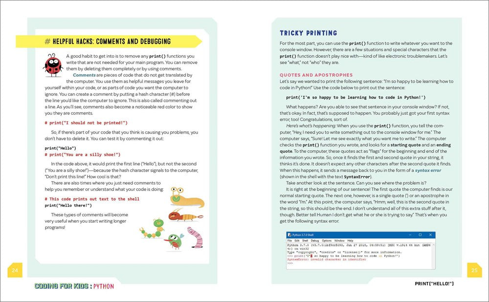 Coding for Kids: Python: Learn to Code with 50 Awesome Games and Activities