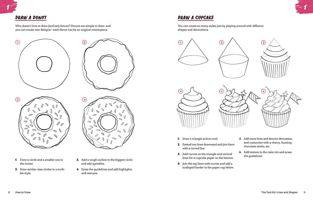 How to Draw: Easy Techniques and Step-by-Step Drawings for Kids (Drawing Books for Kids Ages 9 to 12)