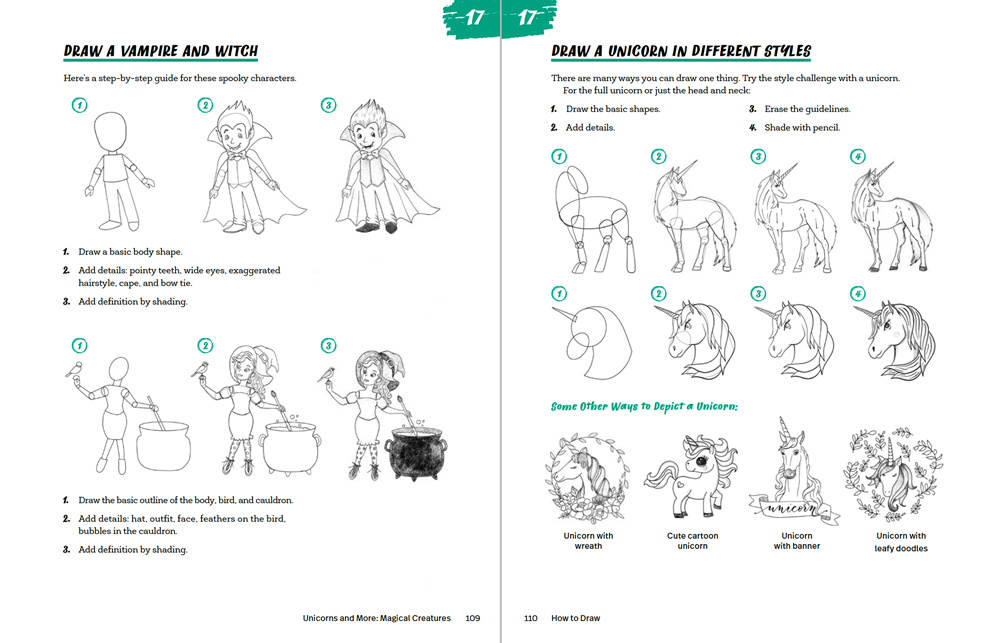 How to Draw: Easy Techniques and Step-by-Step Drawings for Kids (Drawing Books for Kids Ages 9 to 12)