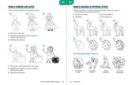 How to Draw: Easy Techniques and Step-by-Step Drawings for Kids (Drawing Books for Kids Ages 9 to 12)