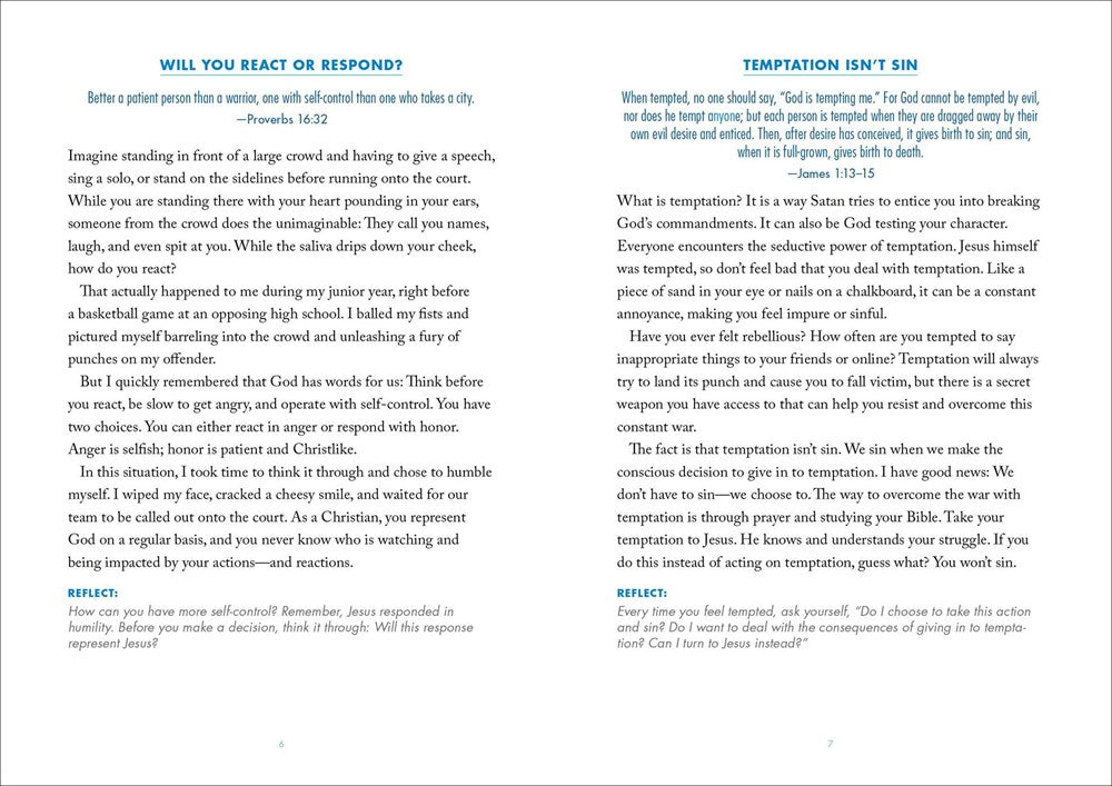 Walk in Faith: 5-Minute Devotions for Teen Guys