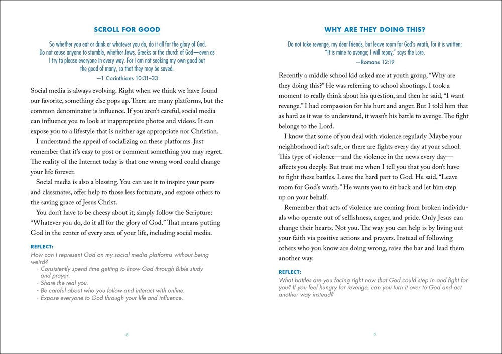 Walk in Faith: 5-Minute Devotions for Teen Guys