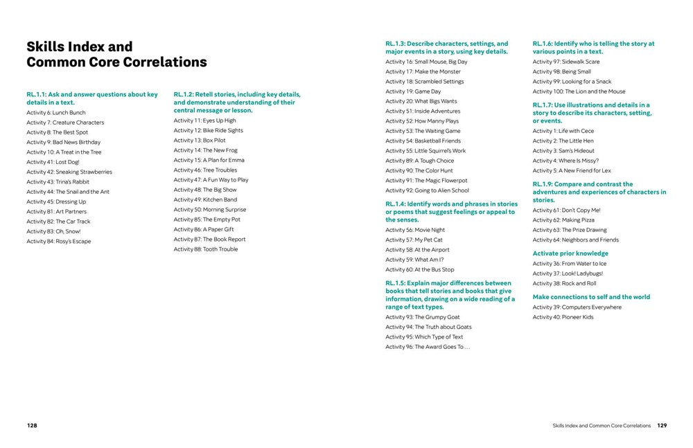 The Big Book of Reading Comprehension Activities, Grade 1: 120 Activities for After-School and Summer Reading Fun