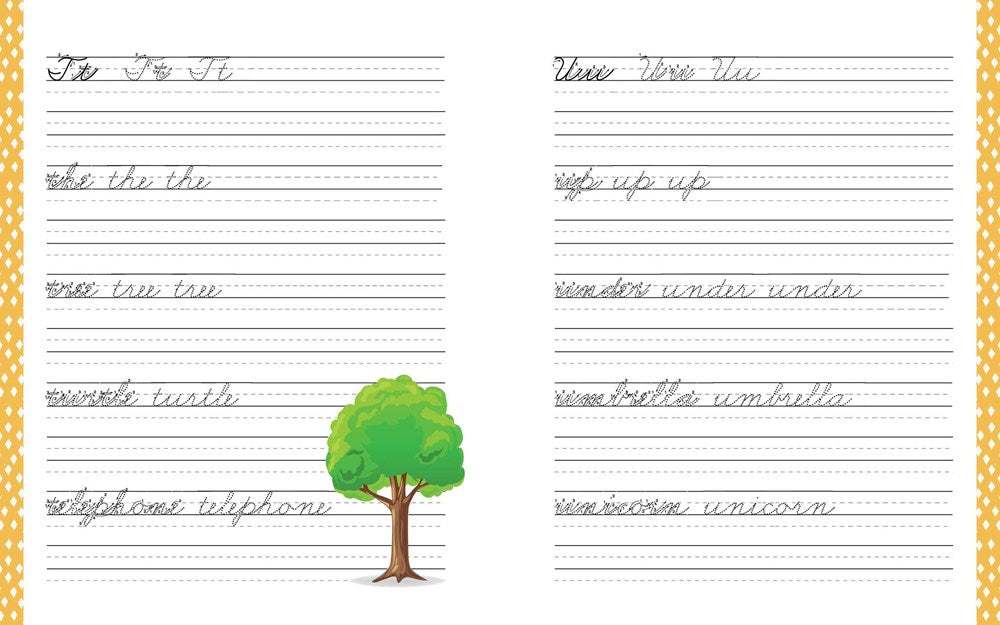 The Complete Cursive Handwriting Workbook for Kids
