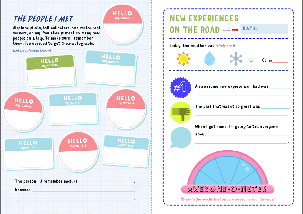 The Ultimate Travel Journal for Kids: Awesome Activities for Your Adventures