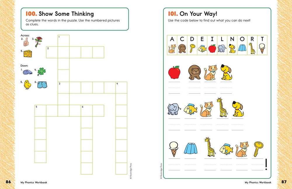 My Phonics Workbook: 101 Games and Activities to Support Reading Skills