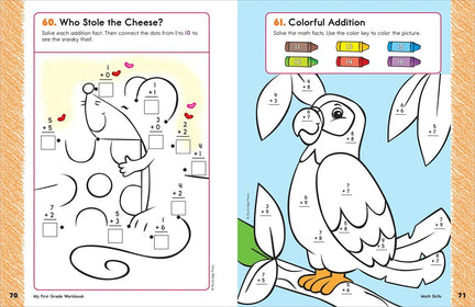 My First Grade Workbook: 101 Games and Activities to Support First Grade Skills