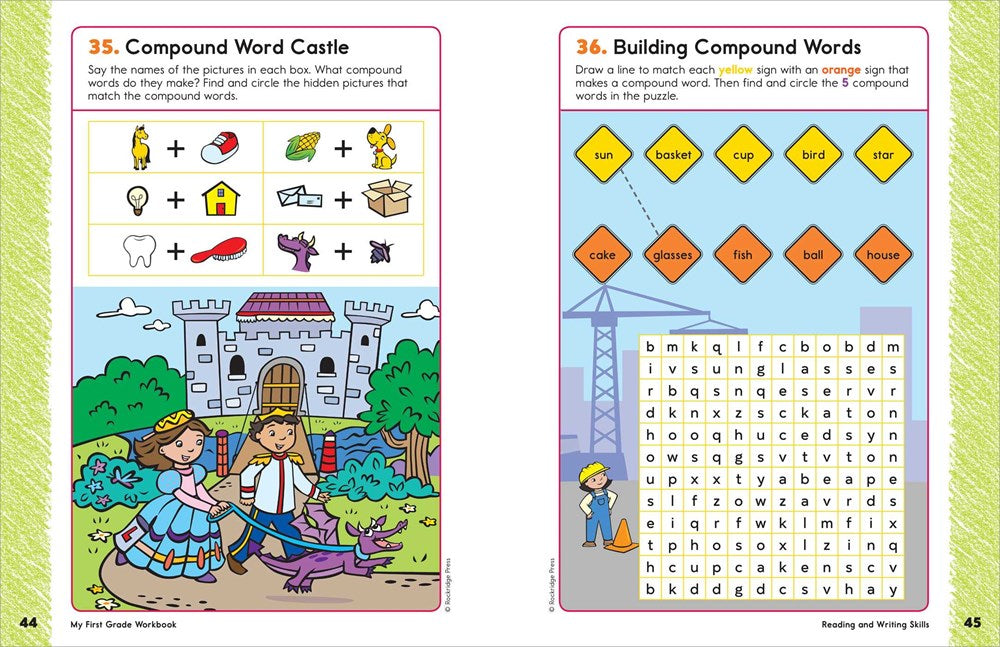 My First Grade Workbook: 101 Games and Activities to Support First Grade Skills