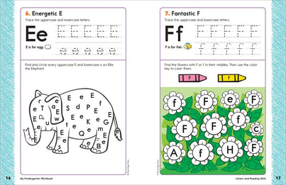 My Kindergarten Workbook: 101 Games and Activities to Support Kindergarten Skills, for Kids Ages 5-6