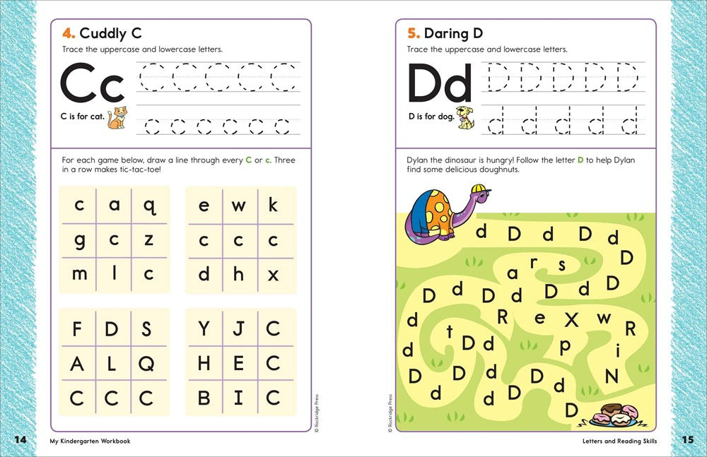My Kindergarten Workbook: 101 Games and Activities to Support Kindergarten Skills, for Kids Ages 5-6