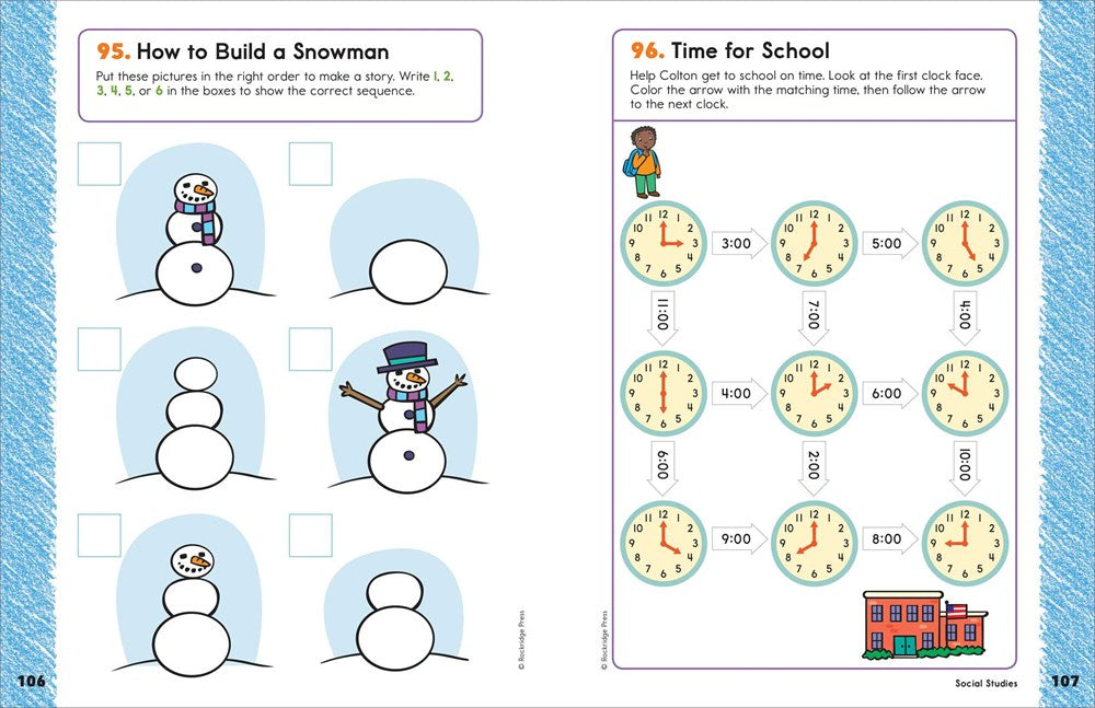 My Kindergarten Workbook: 101 Games and Activities to Support Kindergarten Skills, for Kids Ages 5-6