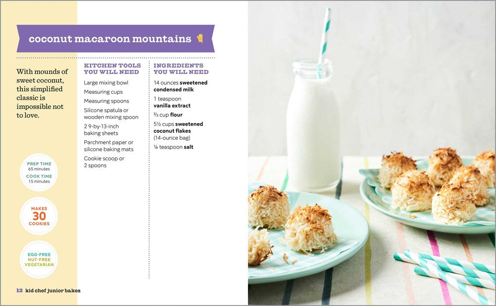 Kid Chef Junior Bakes: My First Kids Baking Cookbook
