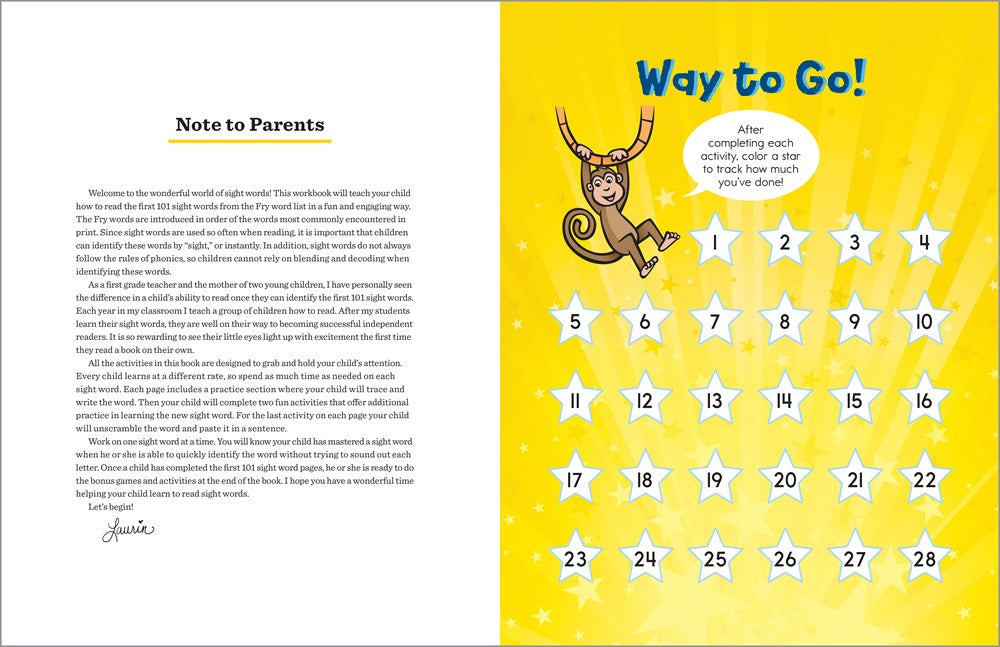 My Sight Words Workbook