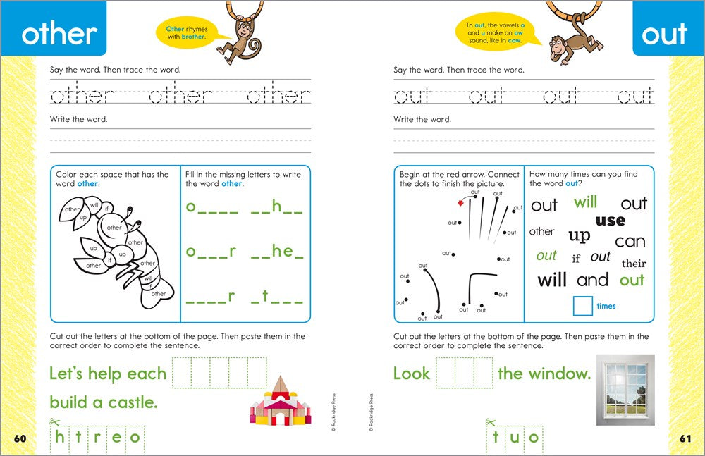 My Sight Words Workbook: 101 High-Frequency Words Plus Games & Activities!
