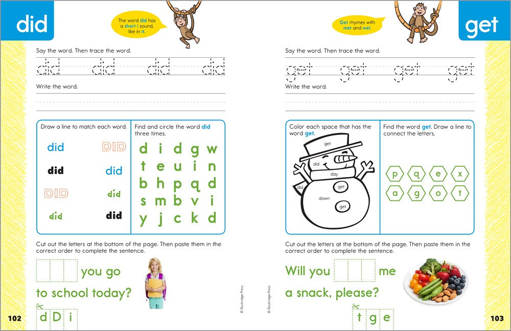 My Sight Words Workbook