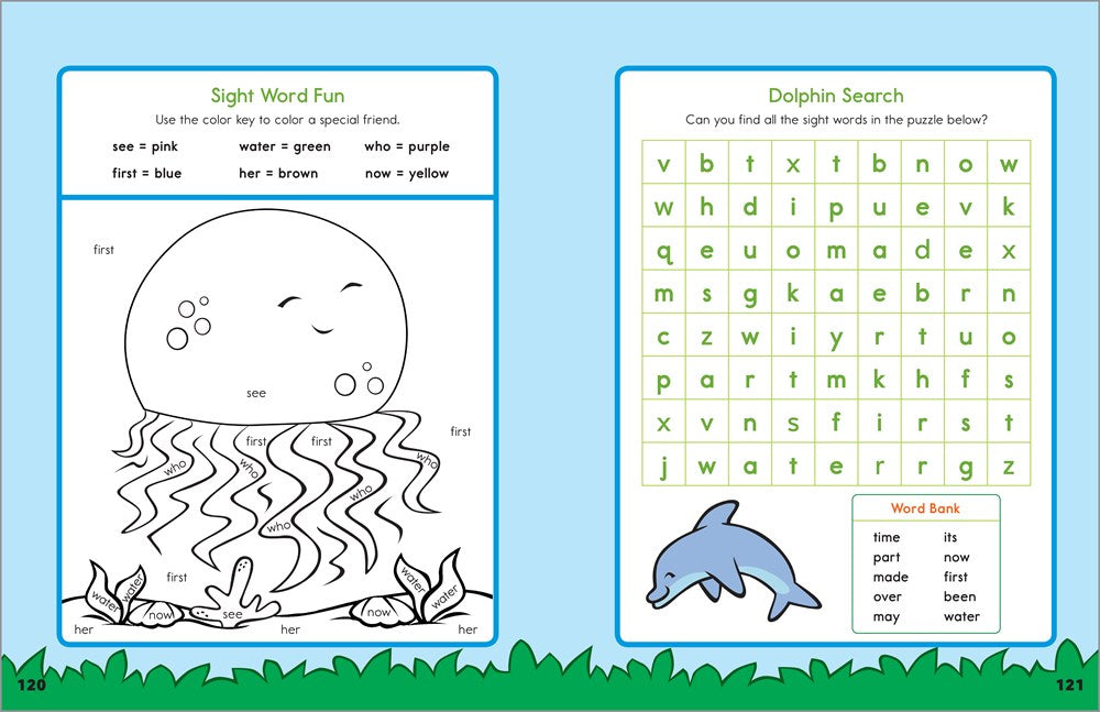 My Sight Words Workbook: 101 High-Frequency Words Plus Games & Activities!