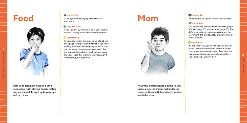 American Sign Language for Kids: 101 Easy Signs for Nonverbal Communication